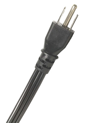 16/3 Flat Cord 6 FT Straight Plug