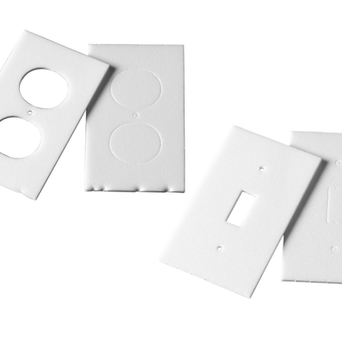 wall plate insulation gasket