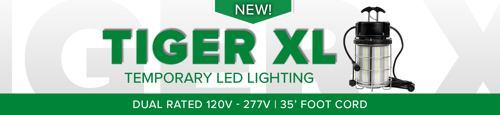 TIGER XL Temporary LED Luminaire