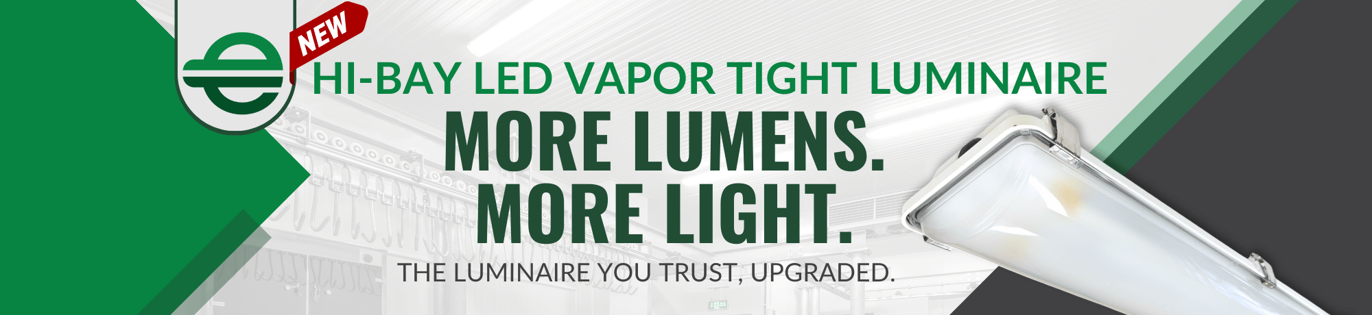Hi-Bay LED Vapor Tight Luminaire