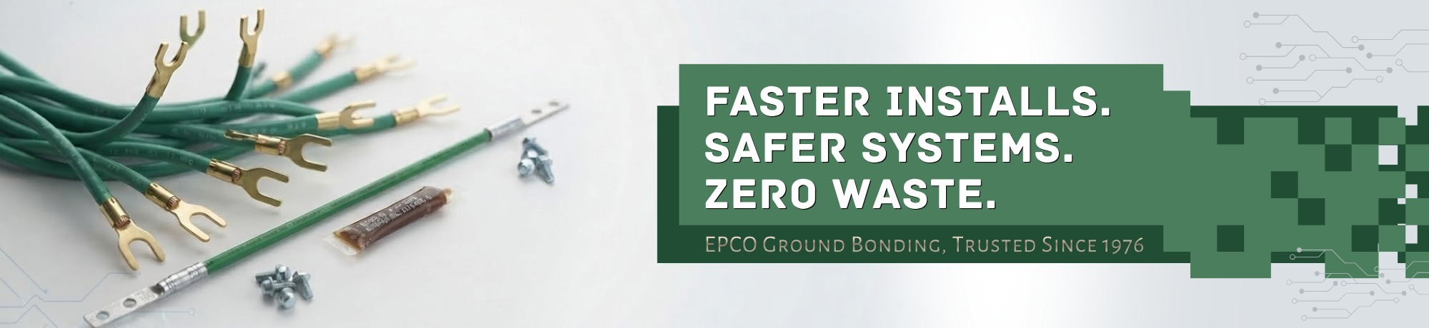 EPCO Ground Bonding Banner