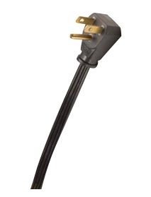 16/3 Flat Cord 3 FT Right Angle Plug