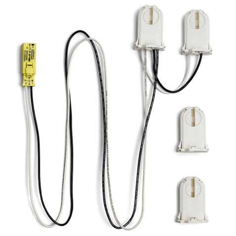 4-FT 2 Lamp Wiring Harness Kit