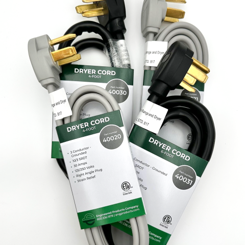 Range and Dryer Cords