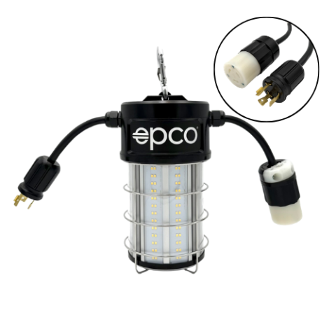 Temporary Lighting for Data Center Construction