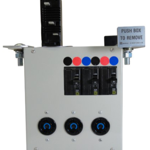 Power Distribution Tap-Off Box Front